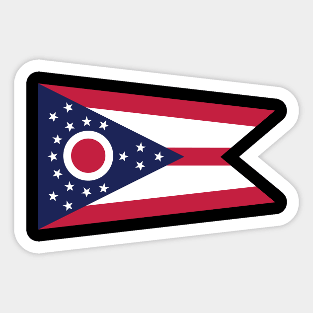 Ohio Sticker by Wickedcartoons